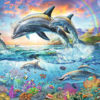 Vibrant Dolphins