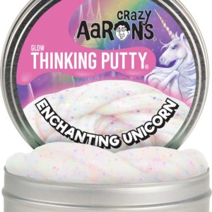 Enchanting Unicorn Glow-in-the-Dark Putty 4" Tin