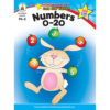 Numbers 0 - 20 (Pk - K) Home Workbook - Gold Star Edition