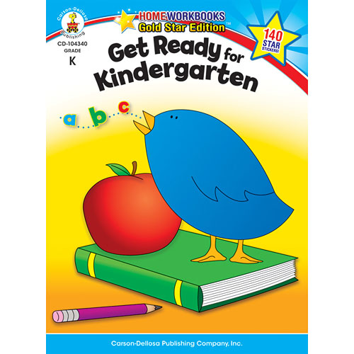 Get Ready For Kindergarten Home Workbook - Gold Star Edition