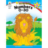 Numbers 0 - 30 (K - 1) Home Workbook - Gold Star Edition