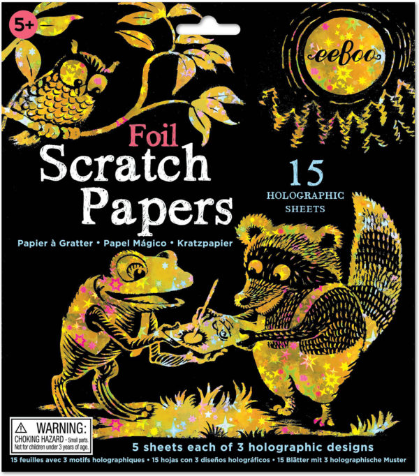 Foil Scratch Papers