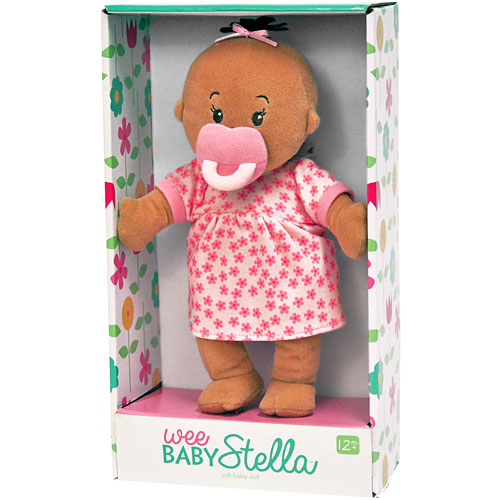 Wee Baby Stella Doll Beige (brown tuft/brown eyes)
