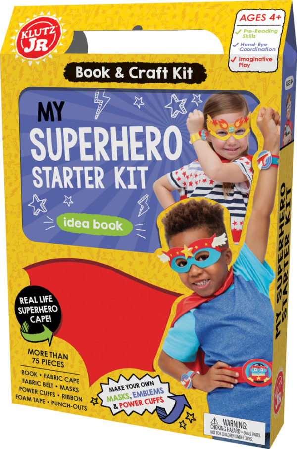 Klutz Jr: My Superhero Starter Kit Book & Craft Kit