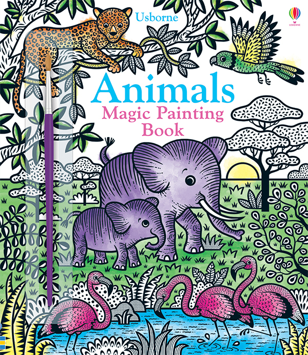 Magic Painting Book, Animals