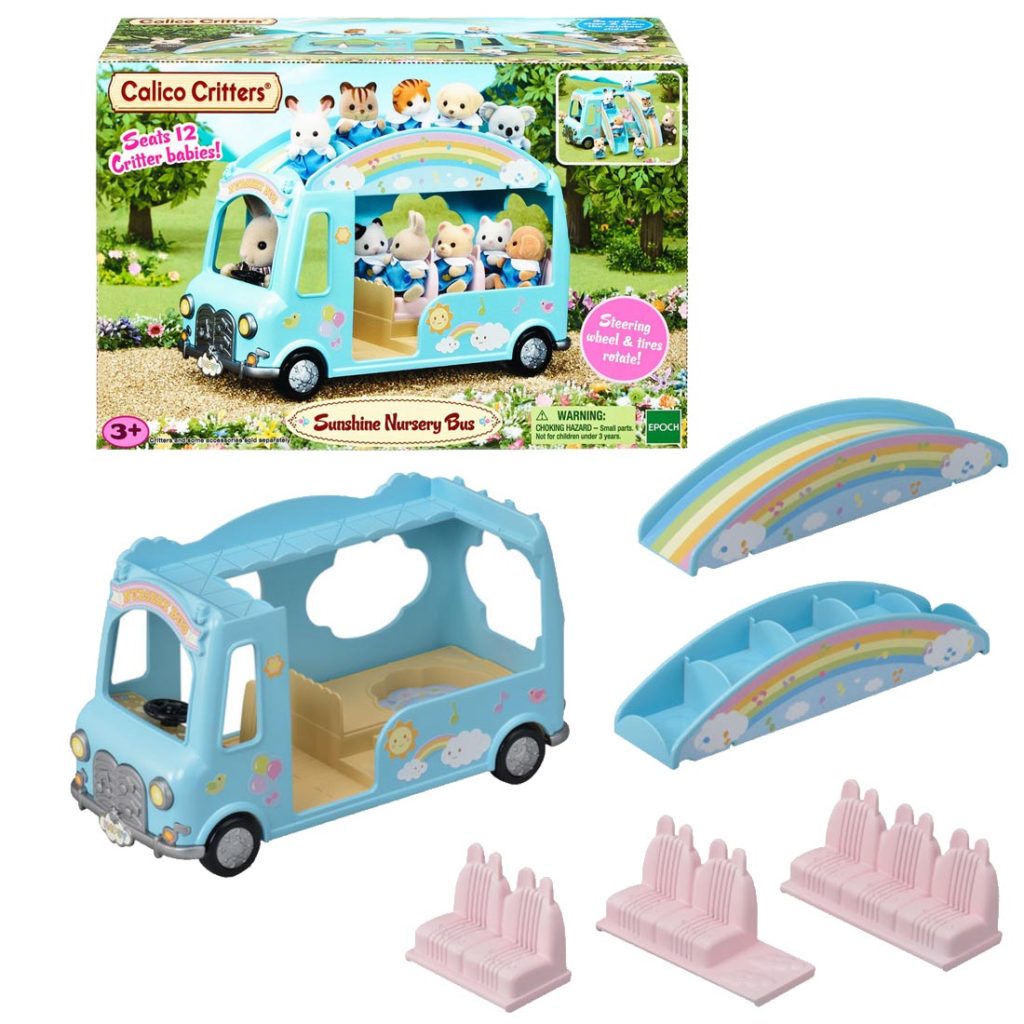 sunshine nursery bus sylvanian