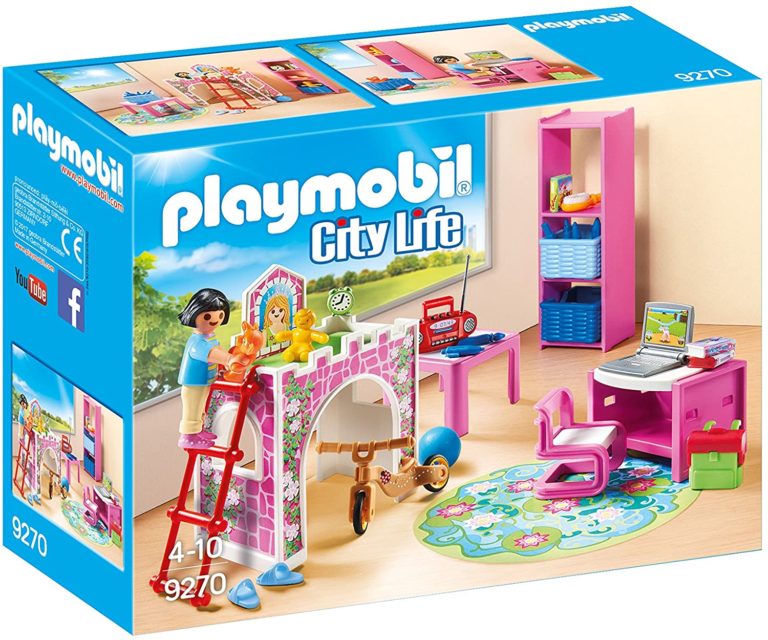 Playmobil Children’s Bedroom Purple Cow Toys