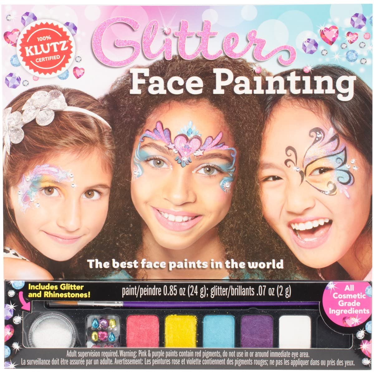 Glitter Face Painting – Purple Cow Toys