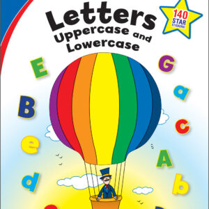 Letters: Uppercase and Lowercase, Grades PK - K: Gold Star Edition