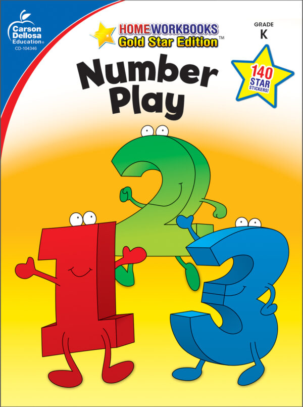 Number Play, Grade K: Gold Star Edition