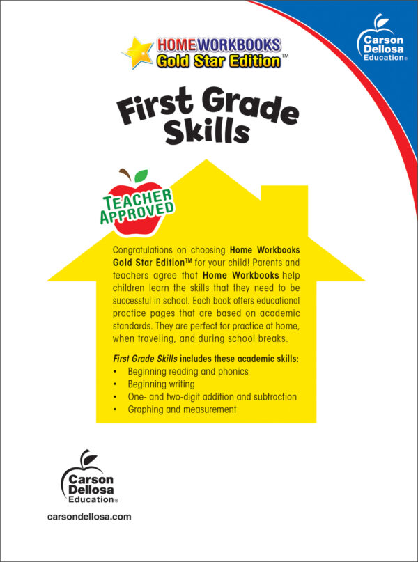 First Grade Skills: Gold Star Edition