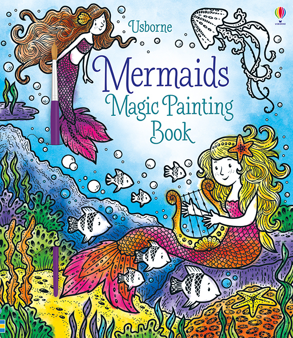 Magic Painting Book, Mermaids