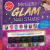 Metallic Glam Nail Studio