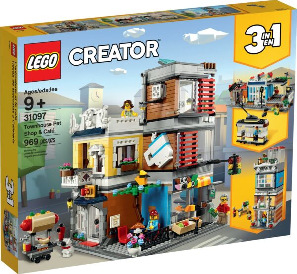 LEGO® Creator 3-in-1: Townhouse Pet Shop & Café