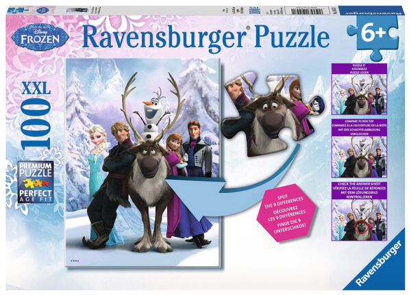 The Frozen Difference (100 pc Puzzle)