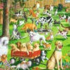 At the Dog Park (500 pc Puzzle)