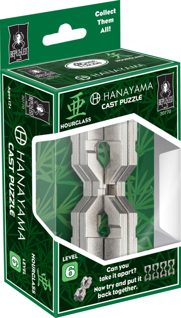 Hourglass-Lvl 6 Hanayama Cast Puzzle