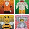 Puzzle: LEGO Mystery Minifigure Puzzle Animal Edition 126-Piece