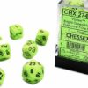 7-Set Cube Vortex Bright Green with Black