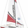 PlaySTEM Voyager 280 Sailboat w/2.4GHz Transmitter (Red)