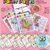 Paint Pages (Magical Creatures)