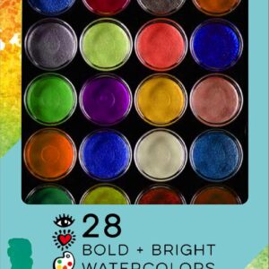 iHeart Art 28 Bold Bright Watercolors