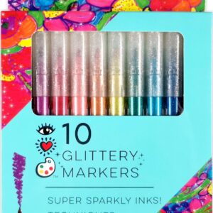 iHeart Art 10 Glitter Markers