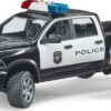 Bruder 02505 Police Ram 2500 w/ Policeman and Light & Sound Module