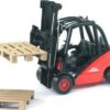 Linde fork lift H30D with 2 pallets