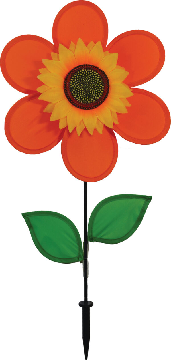 12" Orange Sunflower