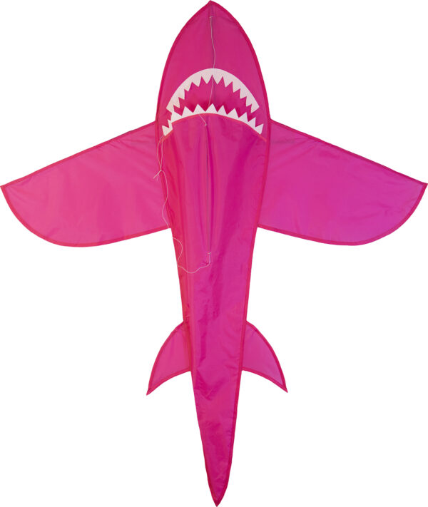 5' 3D Pink Shark Kite