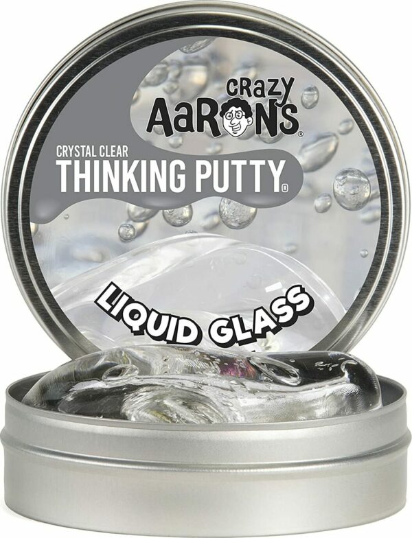 Crystal Clear Liquid Glass Thinking Putty