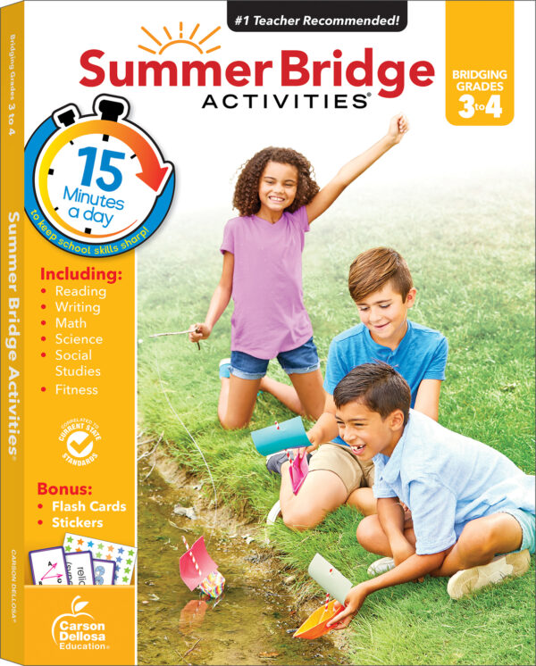 Summer Bridge Activities, Grades 3 - 4