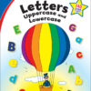 Letters: Uppercase and Lowercase, Grades PK - K: Gold Star Edition