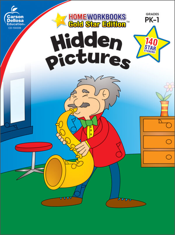 Hidden Pictures, Grades PK - 1: Gold Star Edition