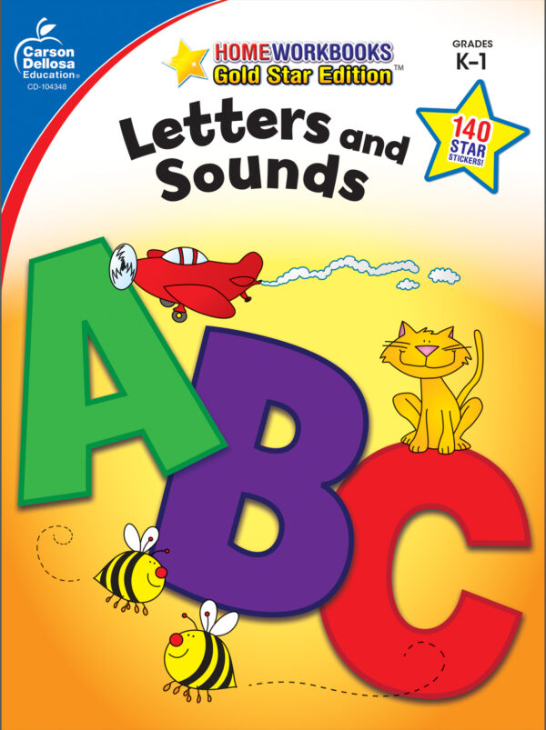 Letters and Sounds, Grades K - 1: Gold Star Edition