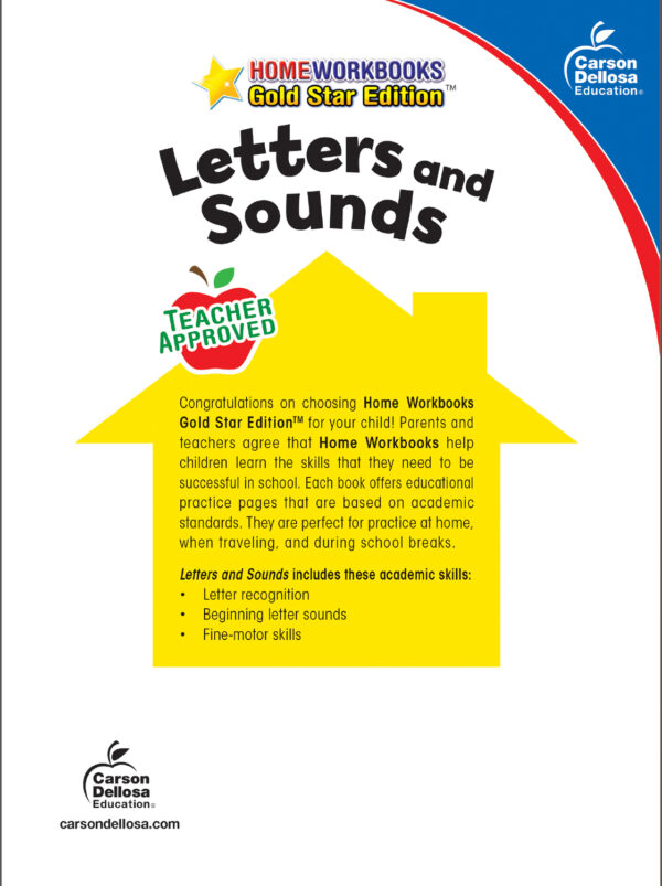 Letters and Sounds, Grades K - 1: Gold Star Edition