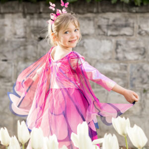 Butterfly Twirl Dress with Wings (Size 5-6)