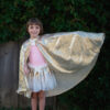 Gracious Gold Sequins Cape (Size 5-6)