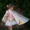 Gracious Gold Sequins Cape (Size 5-6)