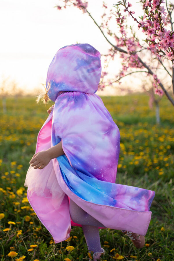 Unicorn Galaxy Cloak, Multi (Size 5-6)