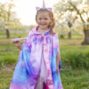 Unicorn Galaxy Cloak, Multi (Size 7-8)