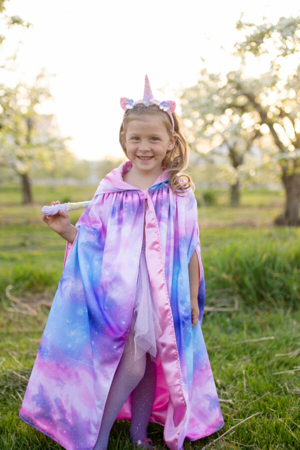 Unicorn Galaxy Cloak, Multi (Size 7-8)