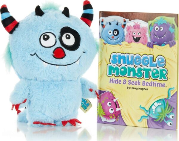 Snuggle Monster Hide & Seek Bedtime - Blue Monster