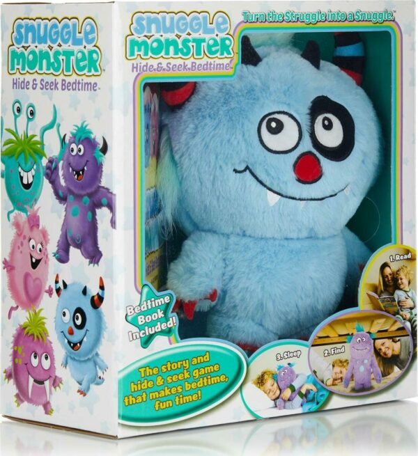 Snuggle Monster Hide & Seek Bedtime - Blue Monster