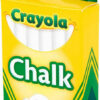 Crayola White Chalk - 12 Count