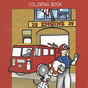 Firefighters Coloring Book