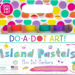 Mini Island Pastels 6 Pack Dot Markers