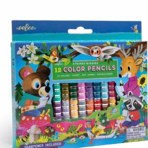 Woodland Friends 12 Double-Sided Biggie Color Pencils