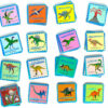 Shiny Dinosaur Memory and Matching Game